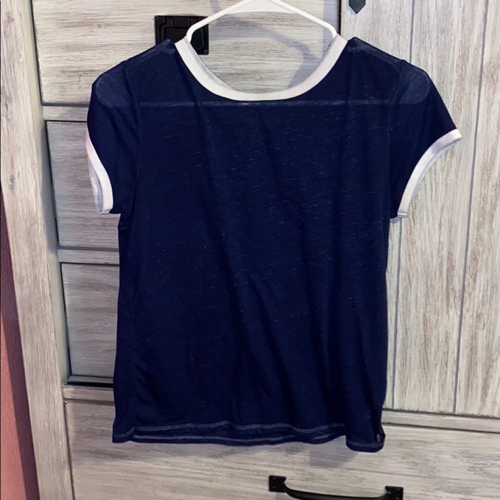 American eagle plane navy tee